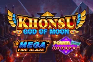 Playtech : Mega Fire Blaze: Khonsu God of Moon PowerPlay Jackpot - SPINBET123