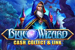 Playtech : Blue Wizard: Cash Collect & Link - SPINBET123