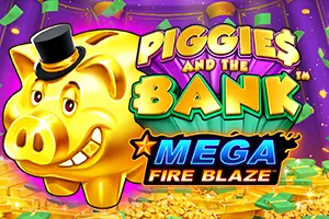 Playtech : Mega Fire Blaze: Piggies and the Bank™ - SPINBET123