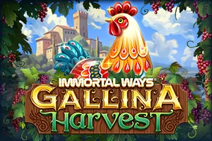 Playtech : Immortal Ways Gallina Harvest - SPINBET123