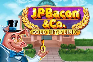 Playtech : Gold hit & link: J.P. Bacon & Co - SPINBET123
