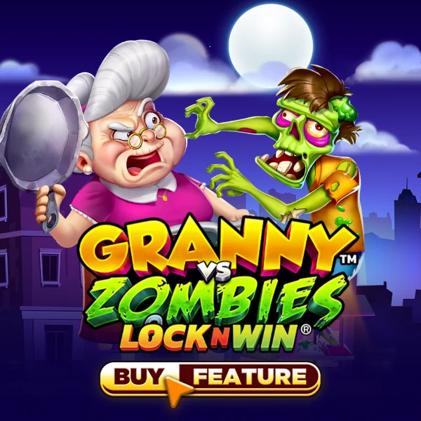 Microgaming : Granny Vs Zombies - SPINBET123