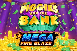 Playtech : Mega Fire Blaze: Piggies and the Bank™ PPJP - SPINBET123
