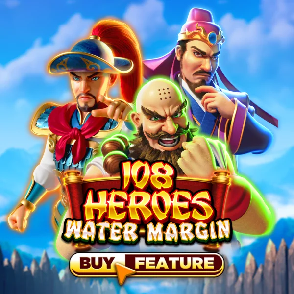 Microgaming : 108 Heroes Water Margin - SPINBET123