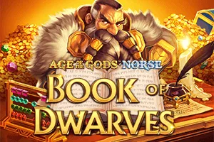 Playtech : Age of the Gods Norse: Book of Dwarves - SPINBET123